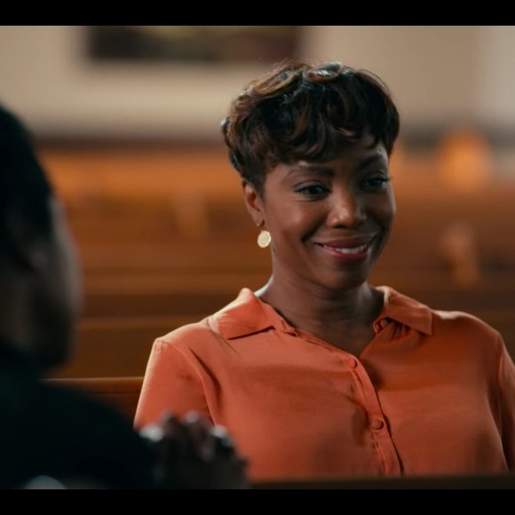 VINCE CAMUTO Tie Front Rumple Satin Blouse - Picture 4 of 4